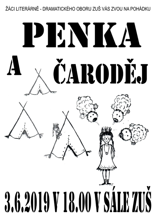 Plakát Penka a čaroděj