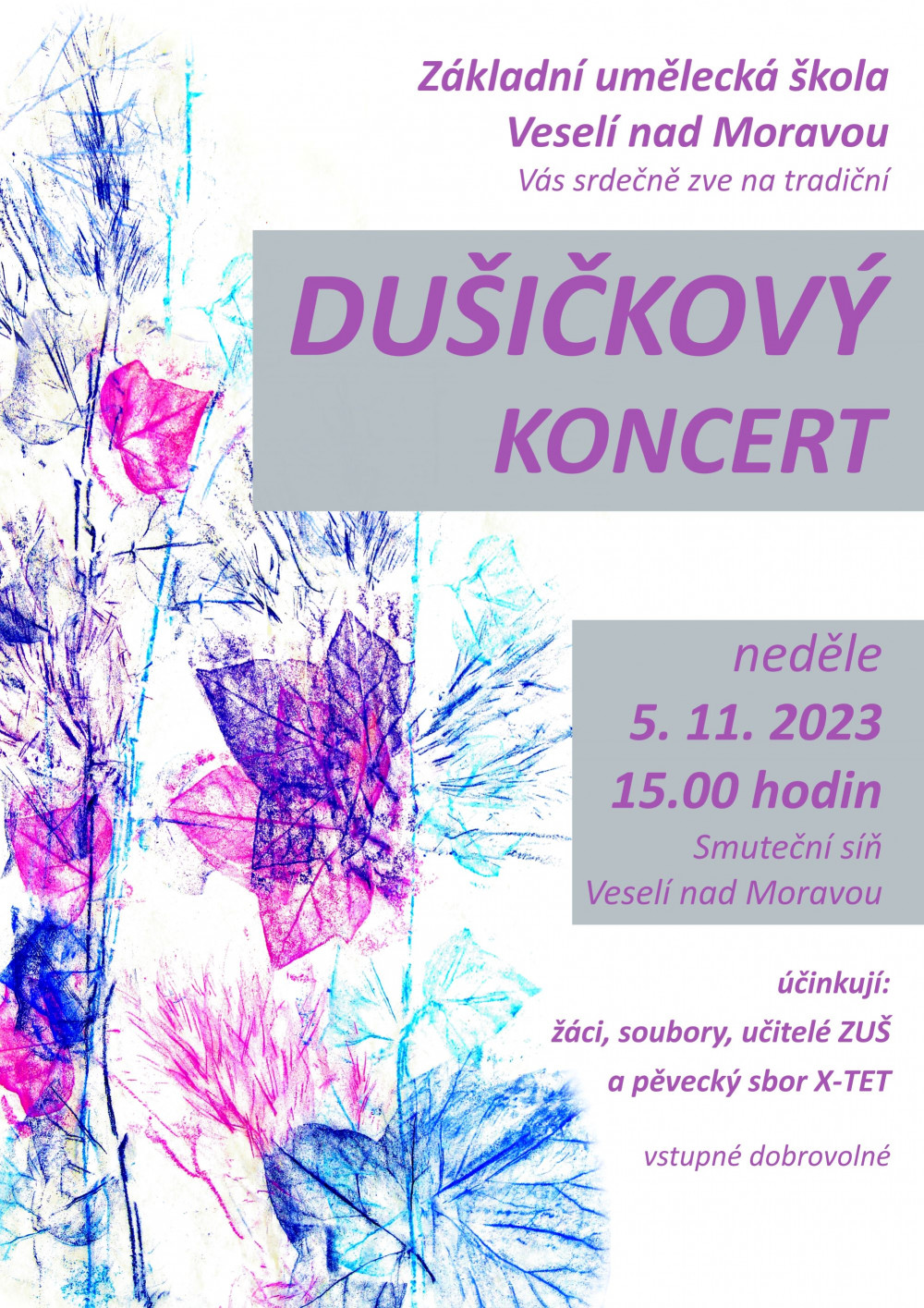 dušičkový koncert 2023