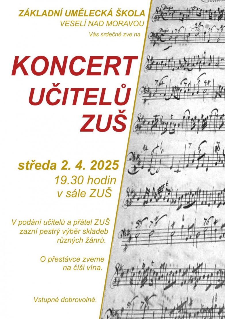 koncert uč. 2025