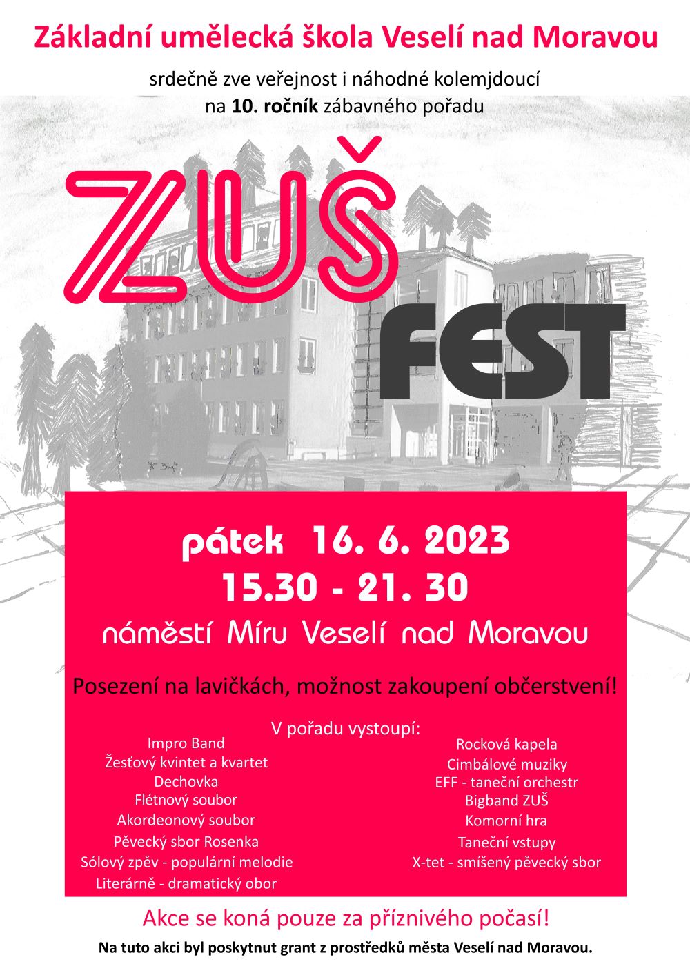 zuš fest 2023 menší